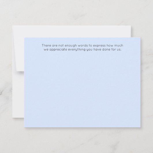 Merci et coeur (Dos)