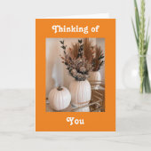 MERCI ET PENSÉE À LA CARTE **VOUS** (Devant)