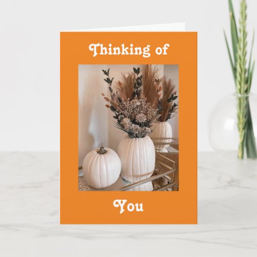 MERCI ET PENSÉE À LA CARTE **VOUS** (Devant)