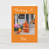 MERCI ET PENSÉE À LA CARTE **VOUS** (Devant)