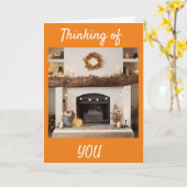 MERCI ET PENSÉE À LA CARTE **VOUS** (Fleur jaune)