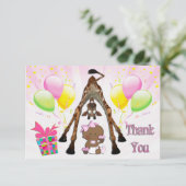 Merci ethnique de baby shower de petit gâteau de (Debout devant)