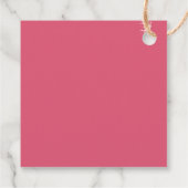 Merci étiquette de fête avec de mignons petits lap (Dos)