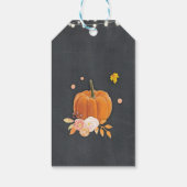 Merci Étiquette Favoriser Étiquettes Citrouille Ma (Dos)