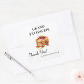 Merci Étiquette pour Café & Boulangerie petite ent (Enveloppe)