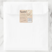 Merci Étiquette Social Media Light Cream Heart (Sac)