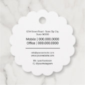 Merci, Étiquettes Cadeaux, Étiquettes, Packaging p (Dos)