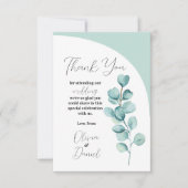 Merci Eucalyptus Feuilles Mariages (Devant)