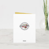 Merci eucharistique de la première communion catho (Dos)