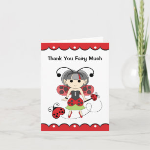 Merci Fairy Beaucoup mignonne Red Ladybug Fairy Ca