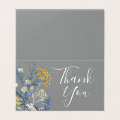 Merci Faisée Fleur sauvage et baies de Rowan jaune (Outside Unfolded)