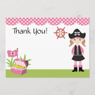 Merci fait sur commande de pirate de fille