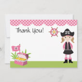 Merci fait sur commande de pirate de fille (Devant)