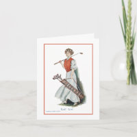 Merci : Femme Golfer