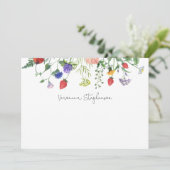 Merci Fête des mariées Fleur sauvage (Debout devant)