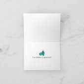 Merci Feuille Verte et Noire (Intérieur)