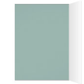 Merci Feuilles d'Arbre Sarcelle ou Bleu Pierre (Intérieur (Gauche))