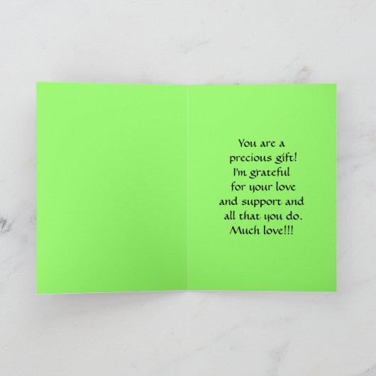 Merci Fille Lily de la Vallée (Intérieur)