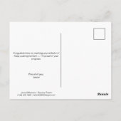 Merci Fitness Pour Donner Votre Meilleure Carte Po (Dos)