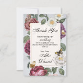 Merci Fleur de fleurs de Mariage papillon (Devant)