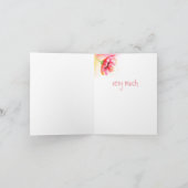 Merci Fleur de jardin Coquelicot rouge (Intérieur)