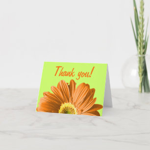 Merci Fleur Faisant Faiseur Orange Ou Personnalisé