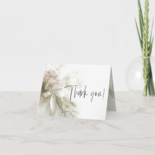MERCI Fleurs de pêcher rose blush rustique (Devant)
