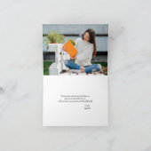 Merci floral avec la photo facultative (Intérieur)