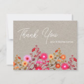 Merci floral Boho (Devant)