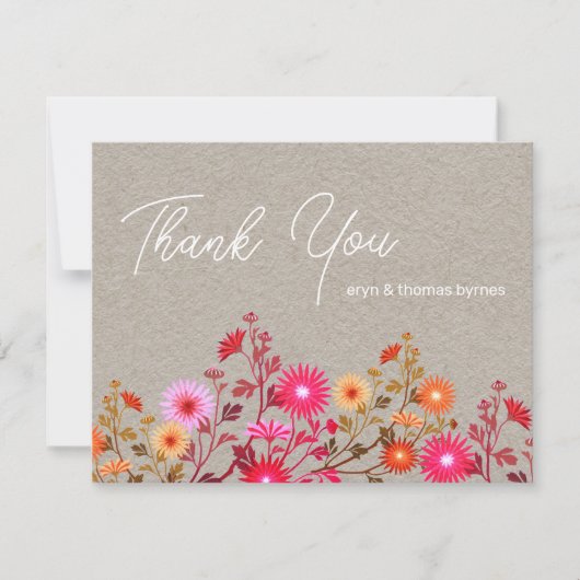 Merci floral Boho (Devant)