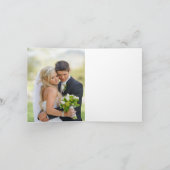 Merci floral de mariage de guirlande de verdure (Intérieur)