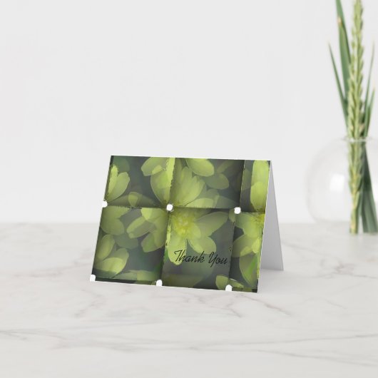 Merci floral moderne (Devant)