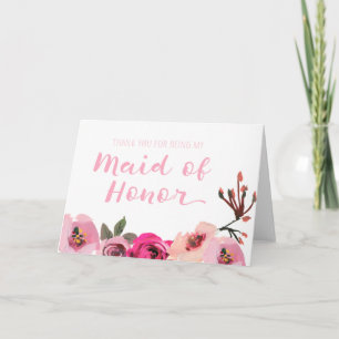 Merci Floral pour être ma servante d'honneur