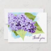 Merci floral pourpre (Devant)