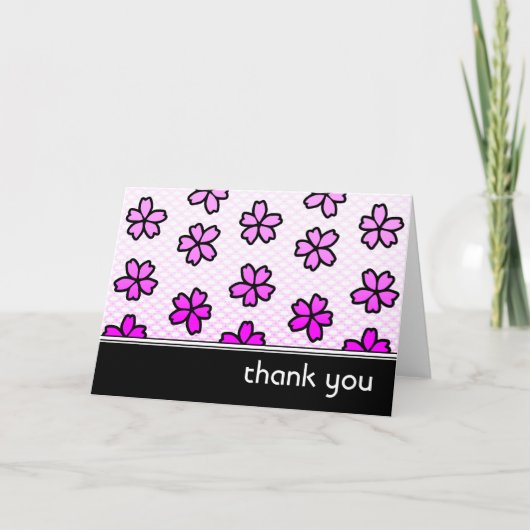 merci : floral rétro : (Devant)