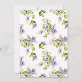 Merci floral sensible de l'aquarelle | (Dos)