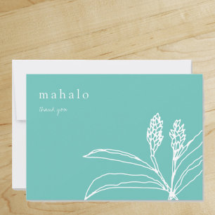 merci floral tropical turquoise merci