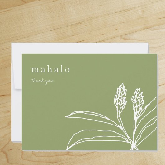 merci | floral | tropical | vert | merci