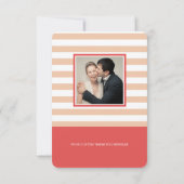 Merci floral vintage du Succulent | de mariage (Dos)