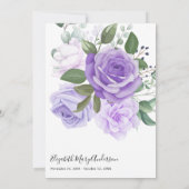 Merci Floral Violet Bereavement Photo (Dos)