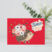 Merci florissant avec un hérisson de charme (Debout devant)