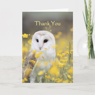 Merci Flower Garden Barn Owl
