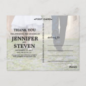 MERCI FORMEL | CARTE POST MERCI MARIAGE (Dos)