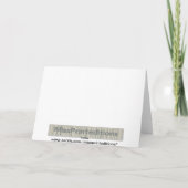 Merci français, tissu brodé (Dos)