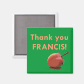 Merci Francis ! Magnet (Recto/Verso)