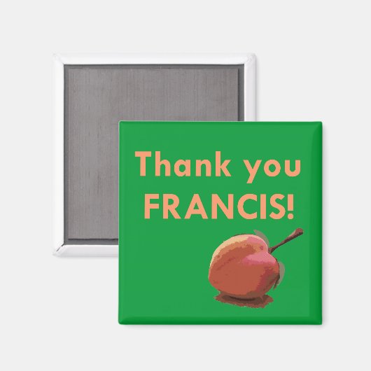 Merci Francis ! Magnet (Recto/Verso)