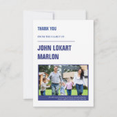 Merci funéraire Carte photo (Devant)