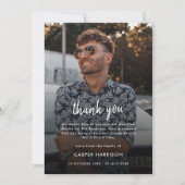 Merci funéraire | Célébration du Carte photo de vi (Devant)