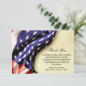 Merci funéraire commémoratif de la photo militaire (Debout devant)