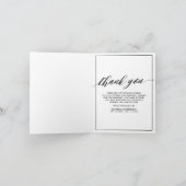 Merci funéraire de collection de photos modernes (Intérieur)